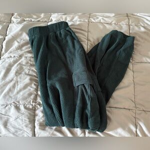 Aerie Traveler Waffle Cargo Jogger Sweatpants